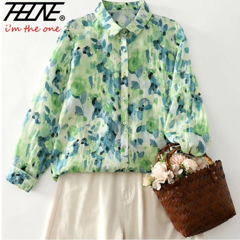 Winter Clothing Vintage - THHONE Autumn Winter Women Shirt Blouse