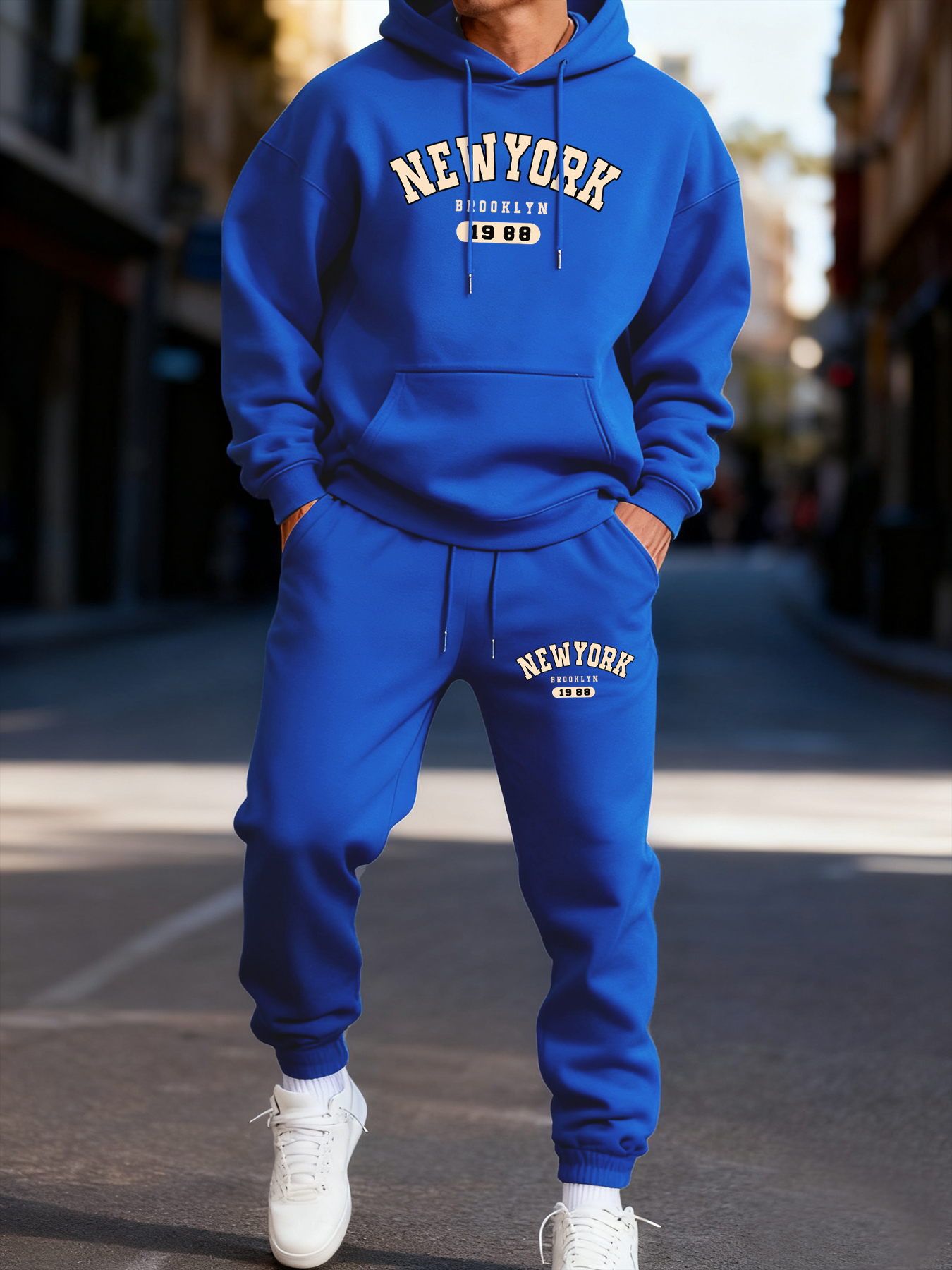 Winter Clothing New York - New York Brooklyn 1988 Print Mens