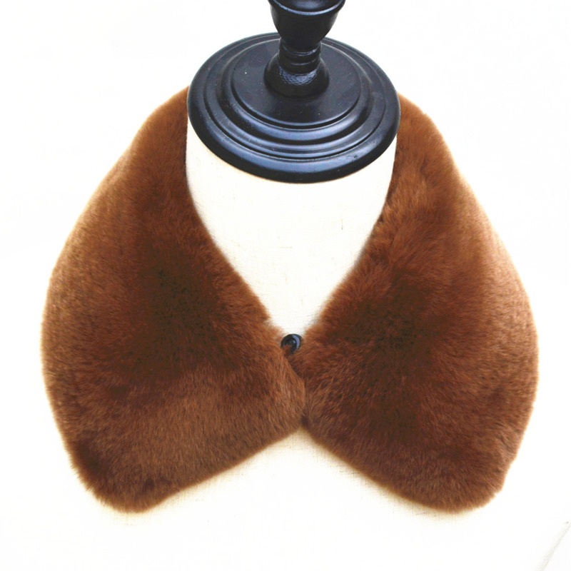 Winter Clothing Women Sale - Real Rex Rabbit Fur Collar Women