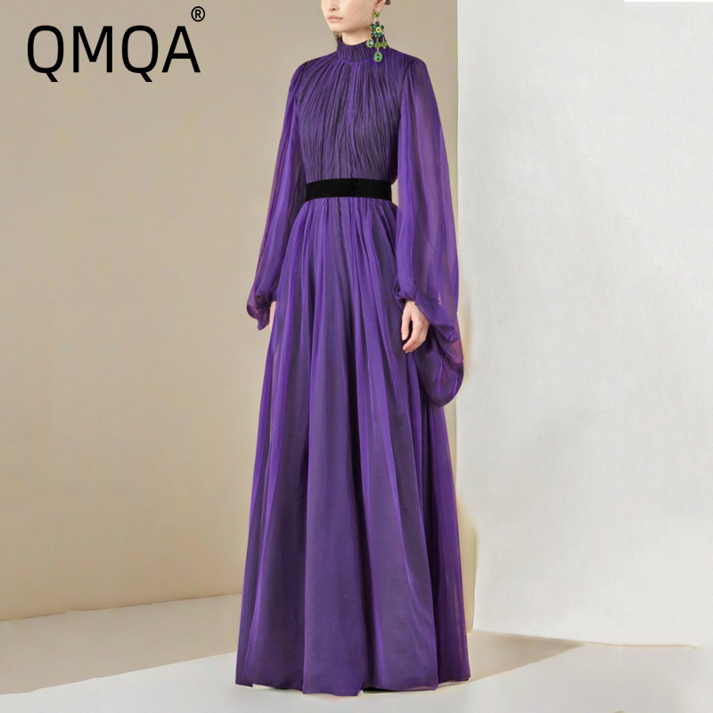 Winter Clothing Dress Up - QMQA Fashion Women's High End Luxury
