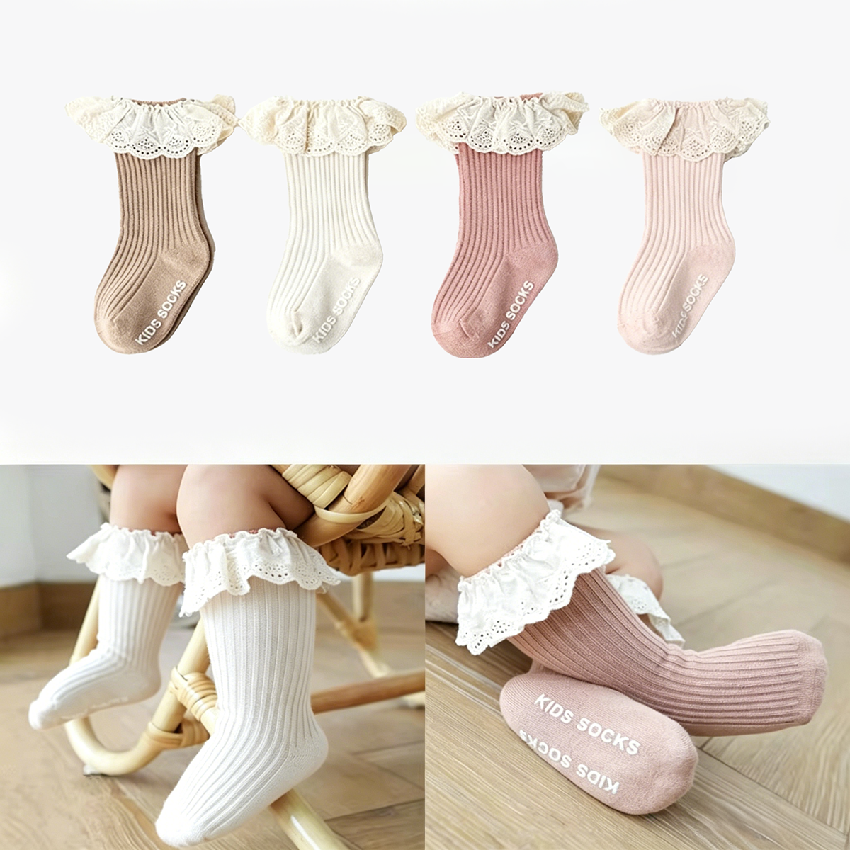 Newborn Baby Girl Knee High So - Winter Clothing Leg Warmers ulasan dan harga