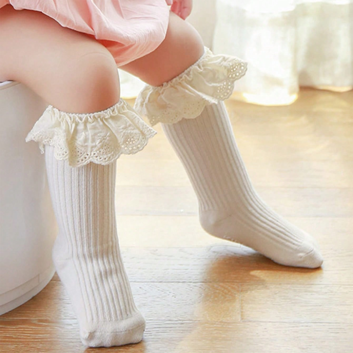 Newborn Baby Girl Knee High So - Winter Clothing Leg Warmers ulasan dan harga