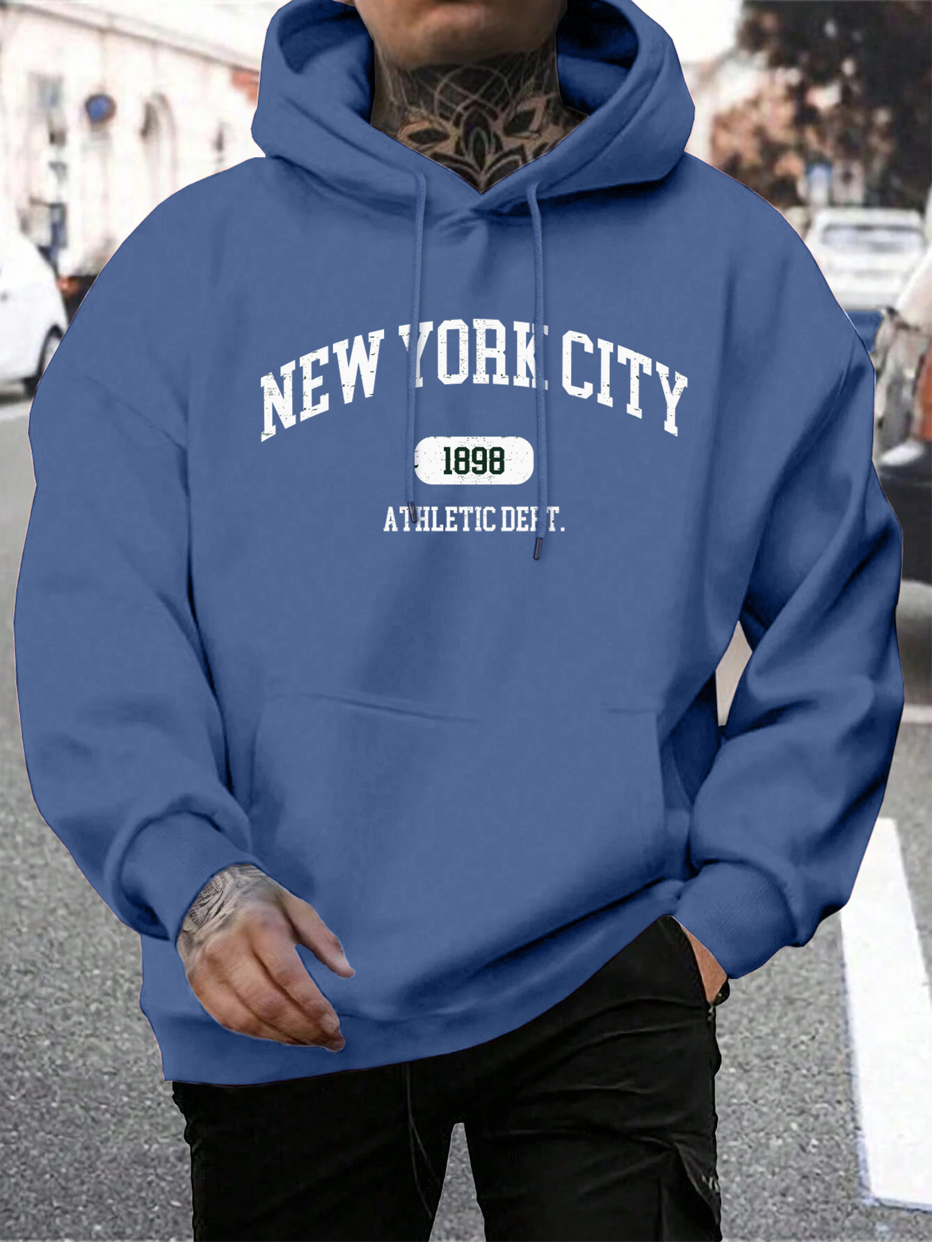 New York Usa City Letter Hoodi - Winter Clothing New York ulasan dan harga