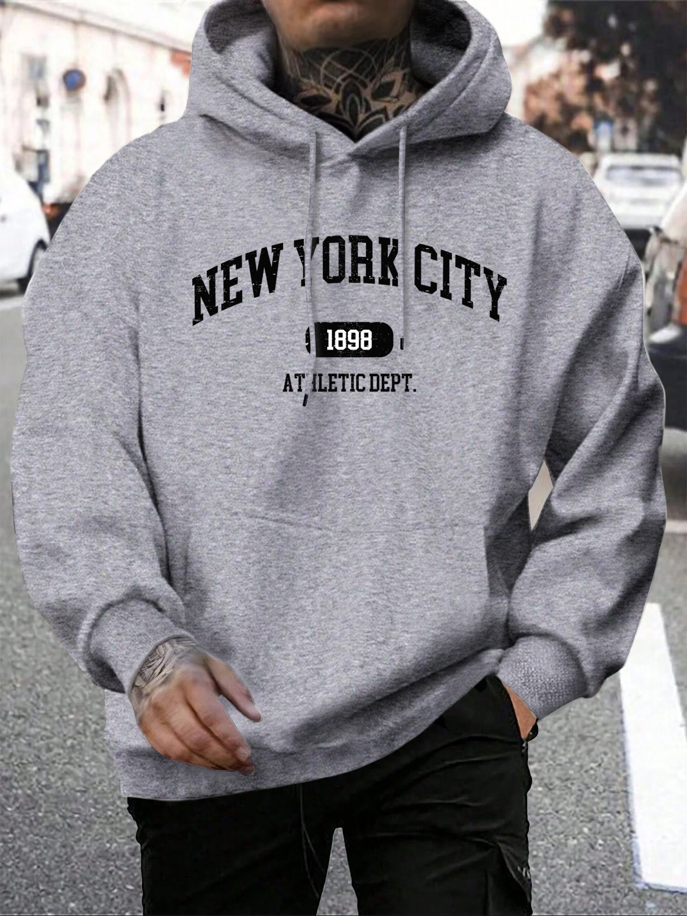 New York Usa City Letter Hoodi - Winter Clothing New York ulasan dan harga