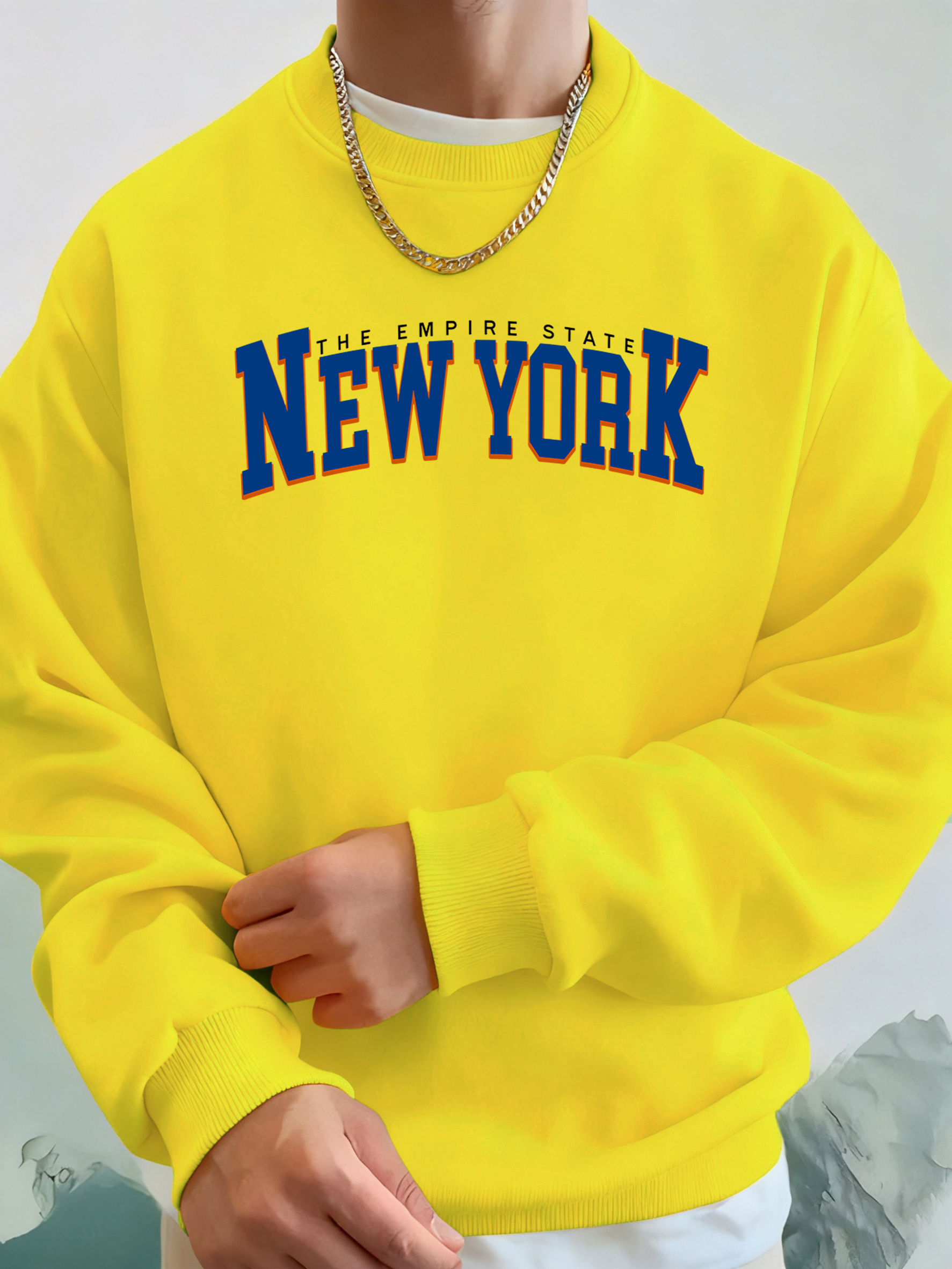 The Empire State New York Prin - Winter Clothing New York ulasan dan harga