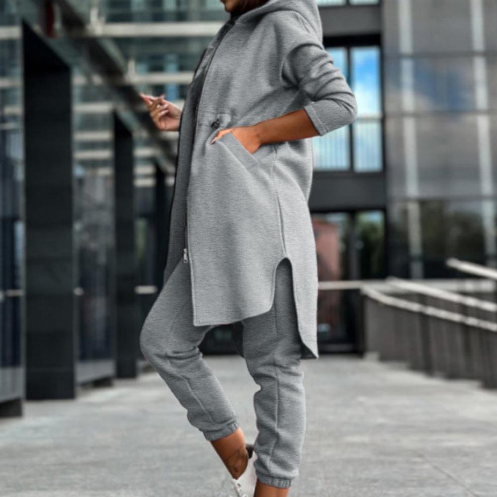 Pants Set Women Tracksuit Zipp - Winter Clothing Women Sale ulasan dan harga