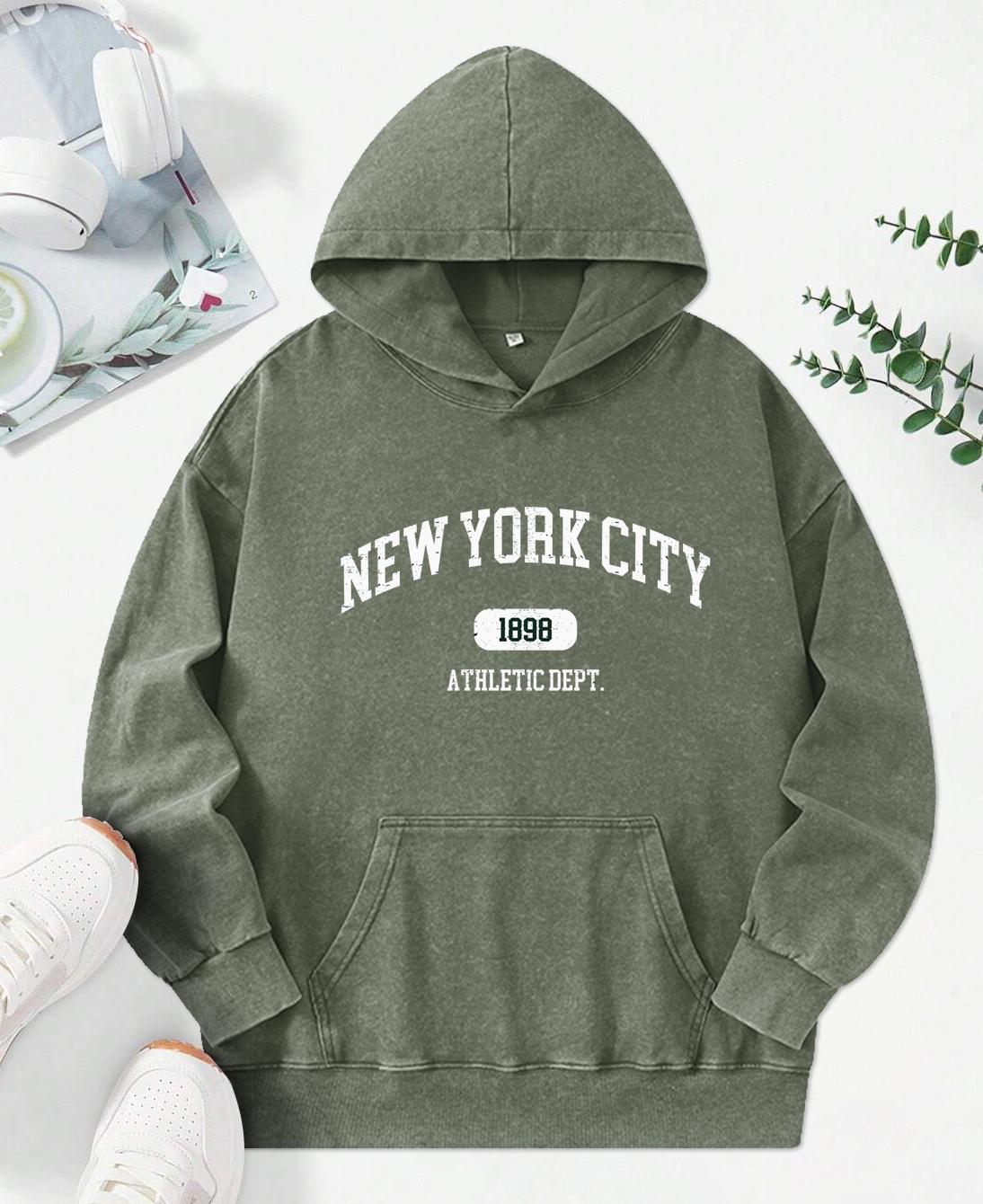 Retro New York City 1898 Print - Winter Clothing New York ulasan dan harga
