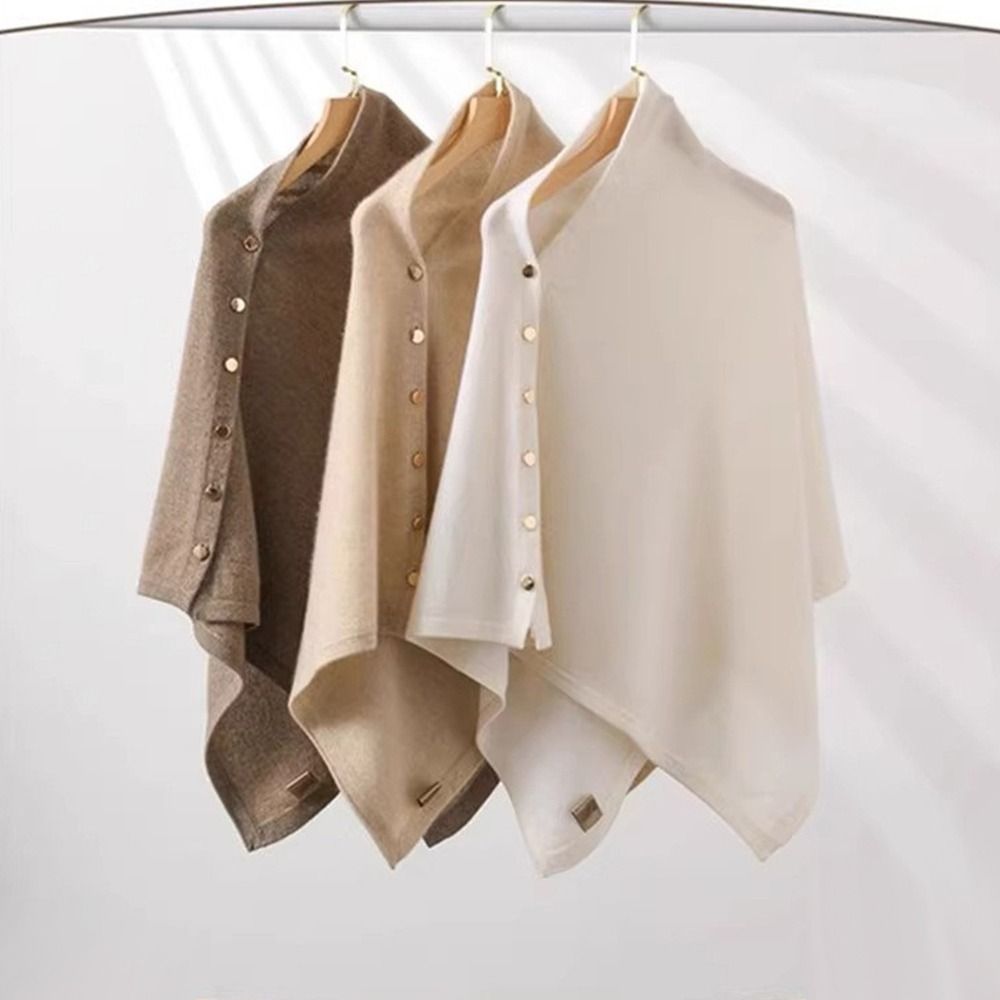 New with Button Pashmina Shawl - Winter Clothing Women Sale ulasan dan harga