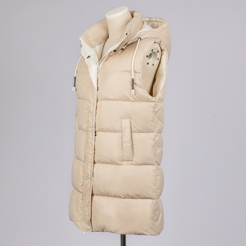 CA-39 In Stock Hooded Zip Cove - Puffer Jacket Women Down ulasan dan harga