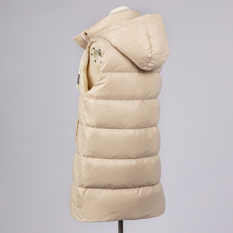 CA-39 In Stock Hooded Zip Cove - Puffer Jacket Women Down ulasan dan harga