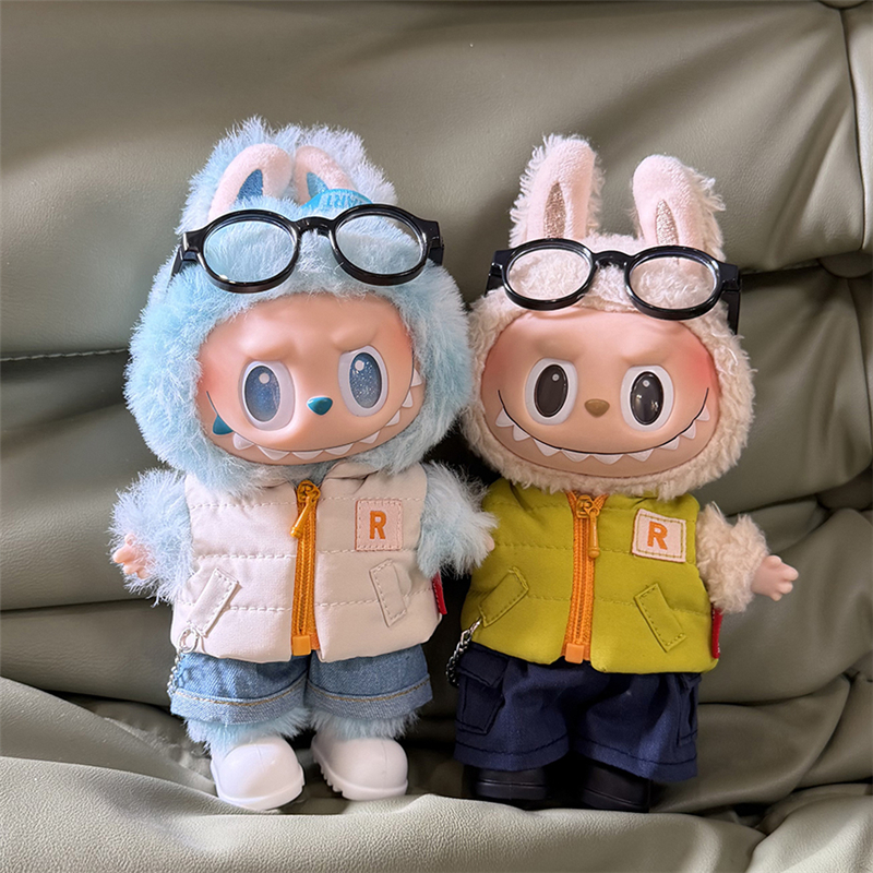 For 15 17cm Labubu Doll Down J - Winter Clothing Outfits ulasan dan harga