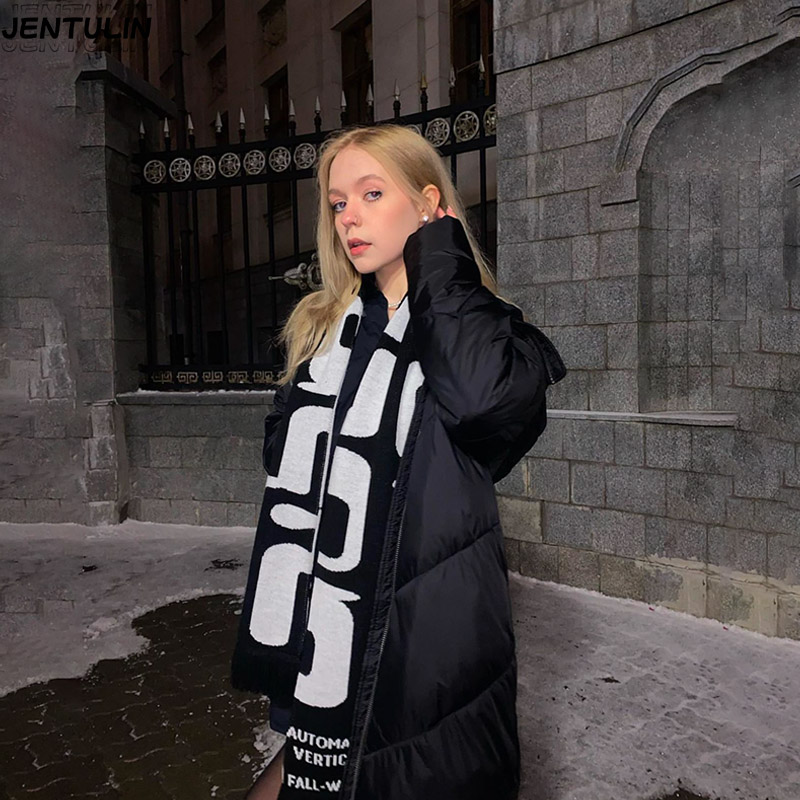 Punk Fashion Creative Striped  - Y2K Winter Clothing ulasan dan harga