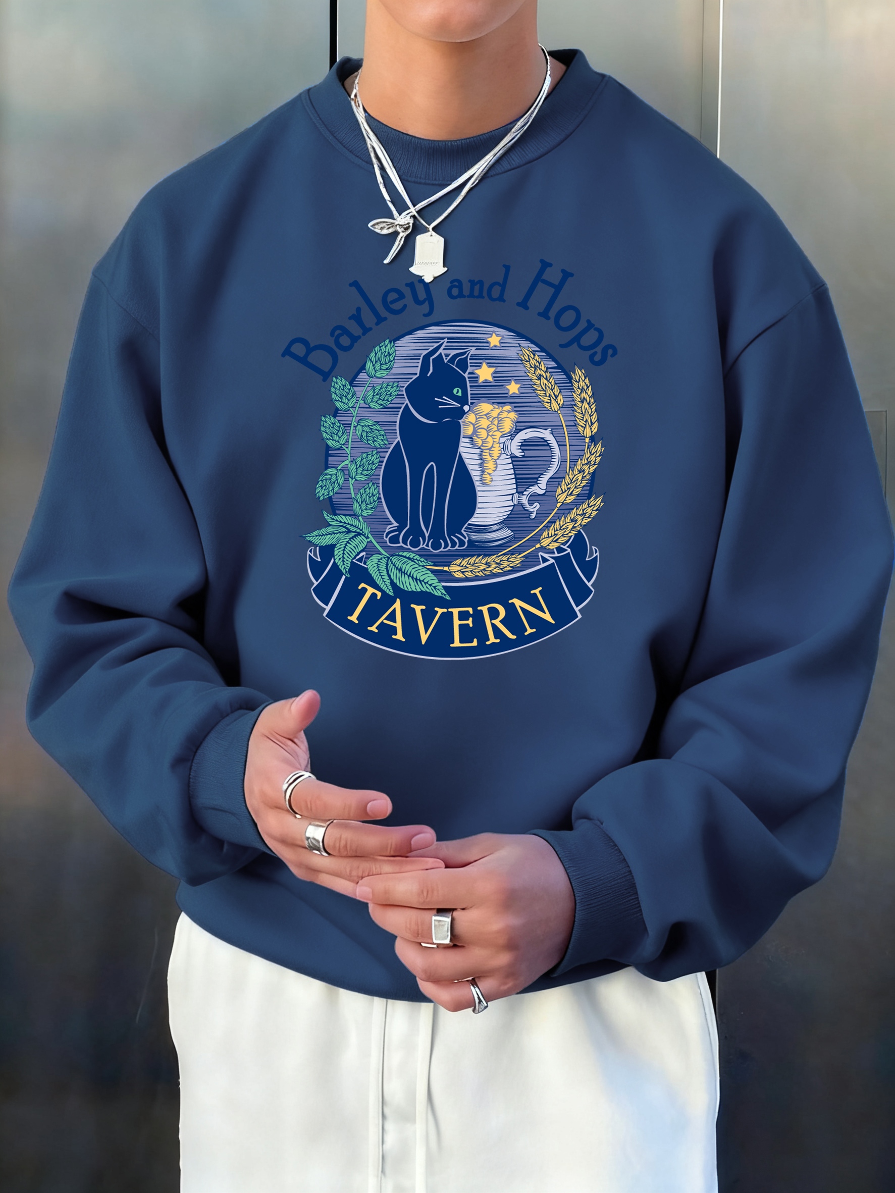 Barley And Hops Tavern Pattern - Winter Clothing English ulasan dan harga