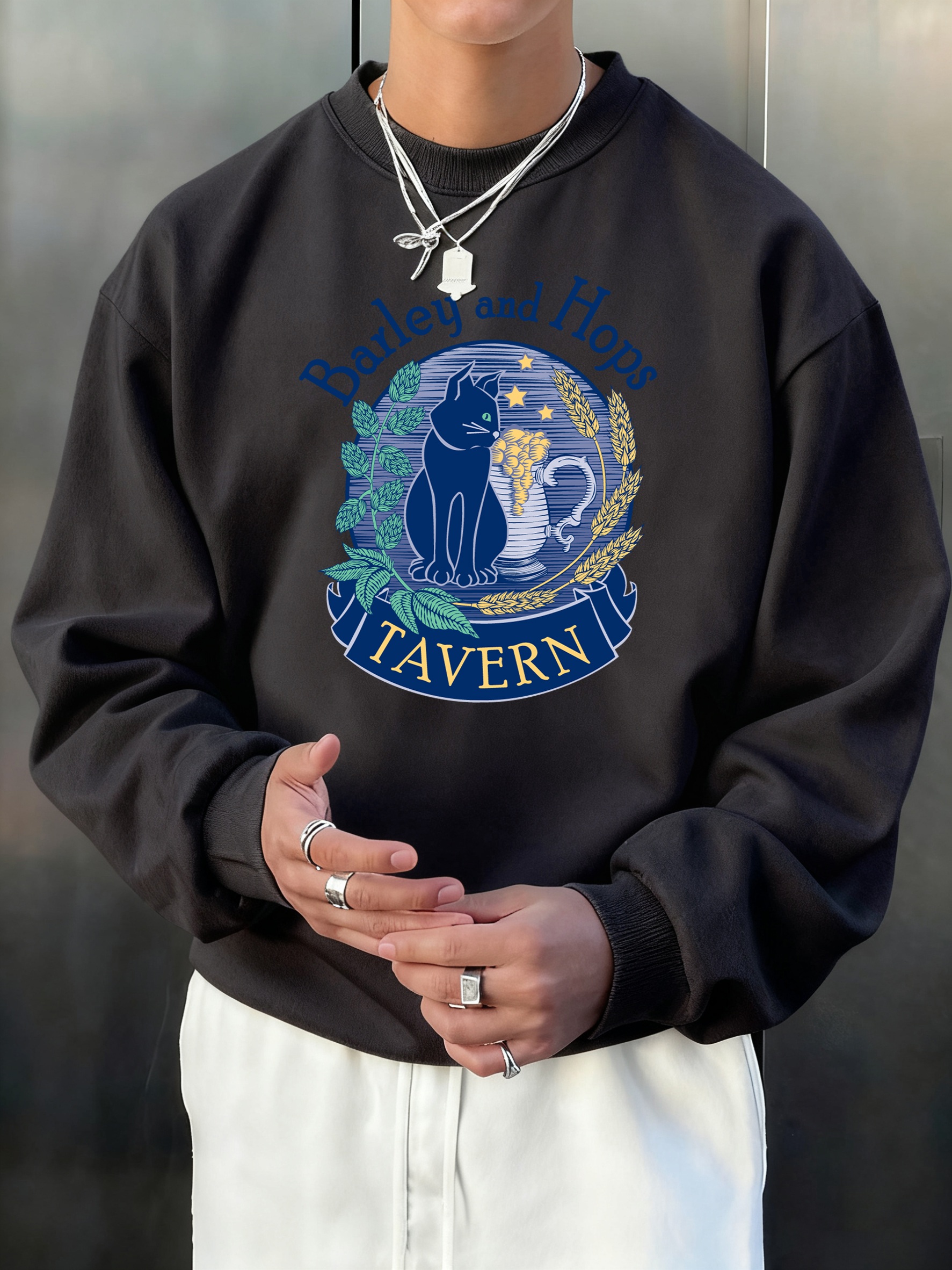 Barley And Hops Tavern Pattern - Winter Clothing English ulasan dan harga