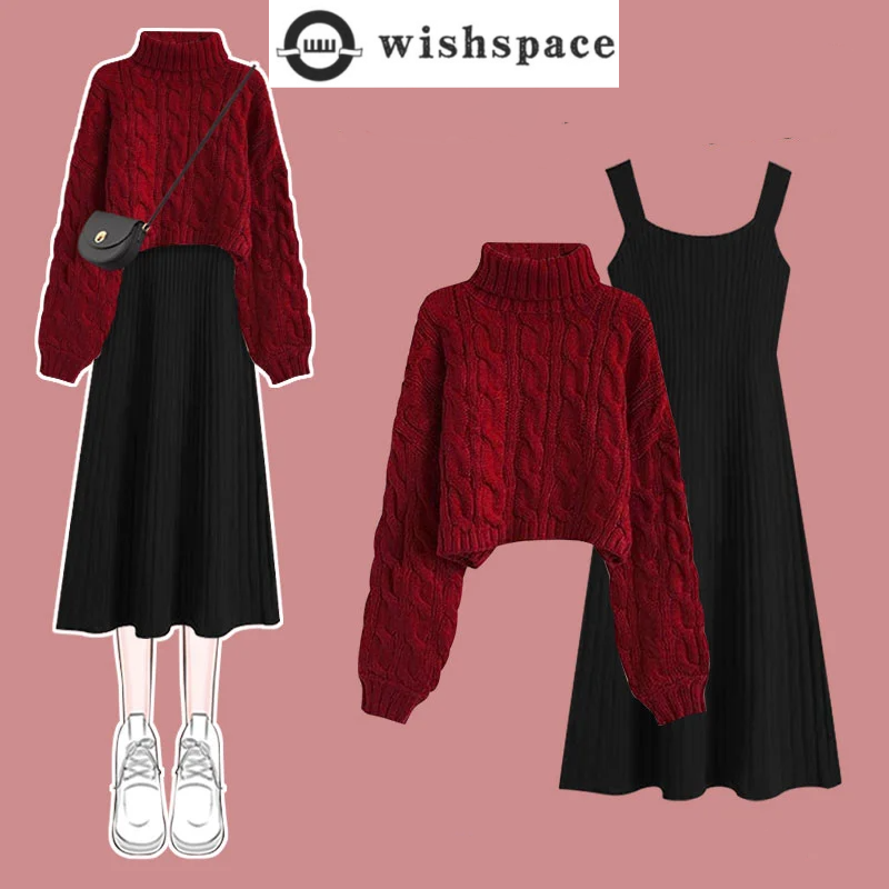 Thickened Linen Pattern Knitte - Winter Clothing Outfits ulasan dan harga