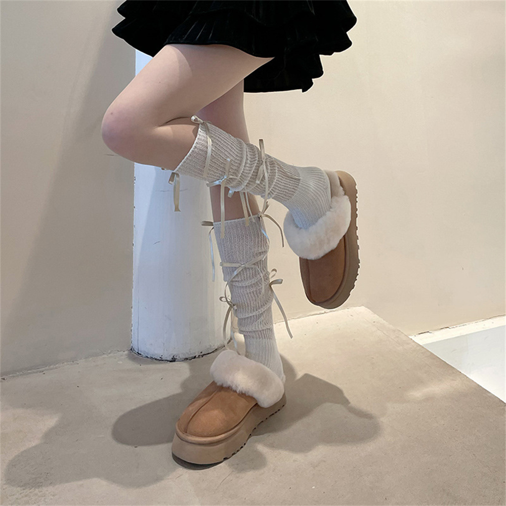 Women's Leg Warmers Y2k Knee-h - Winter Clothing Leg Warmers ulasan dan harga