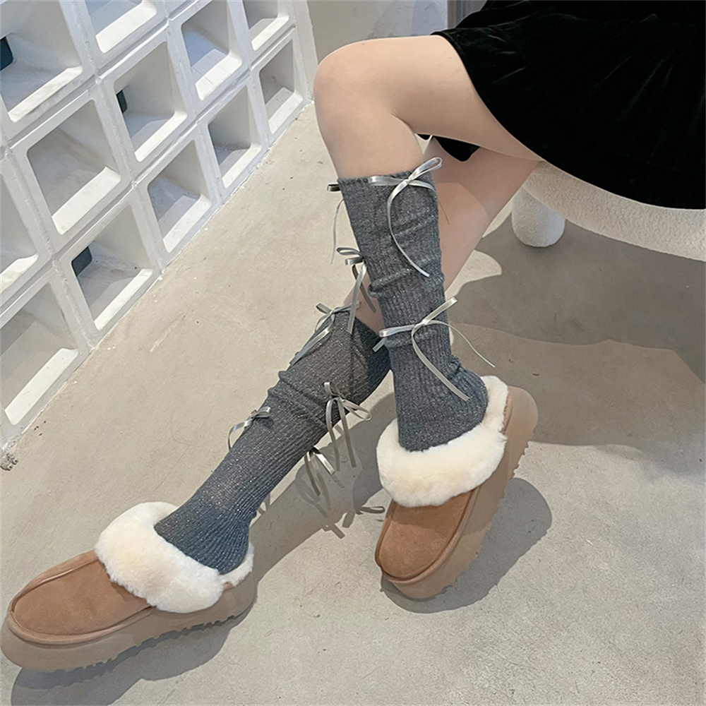 Women's Leg Warmers Y2k Knee-h - Winter Clothing Leg Warmers ulasan dan harga