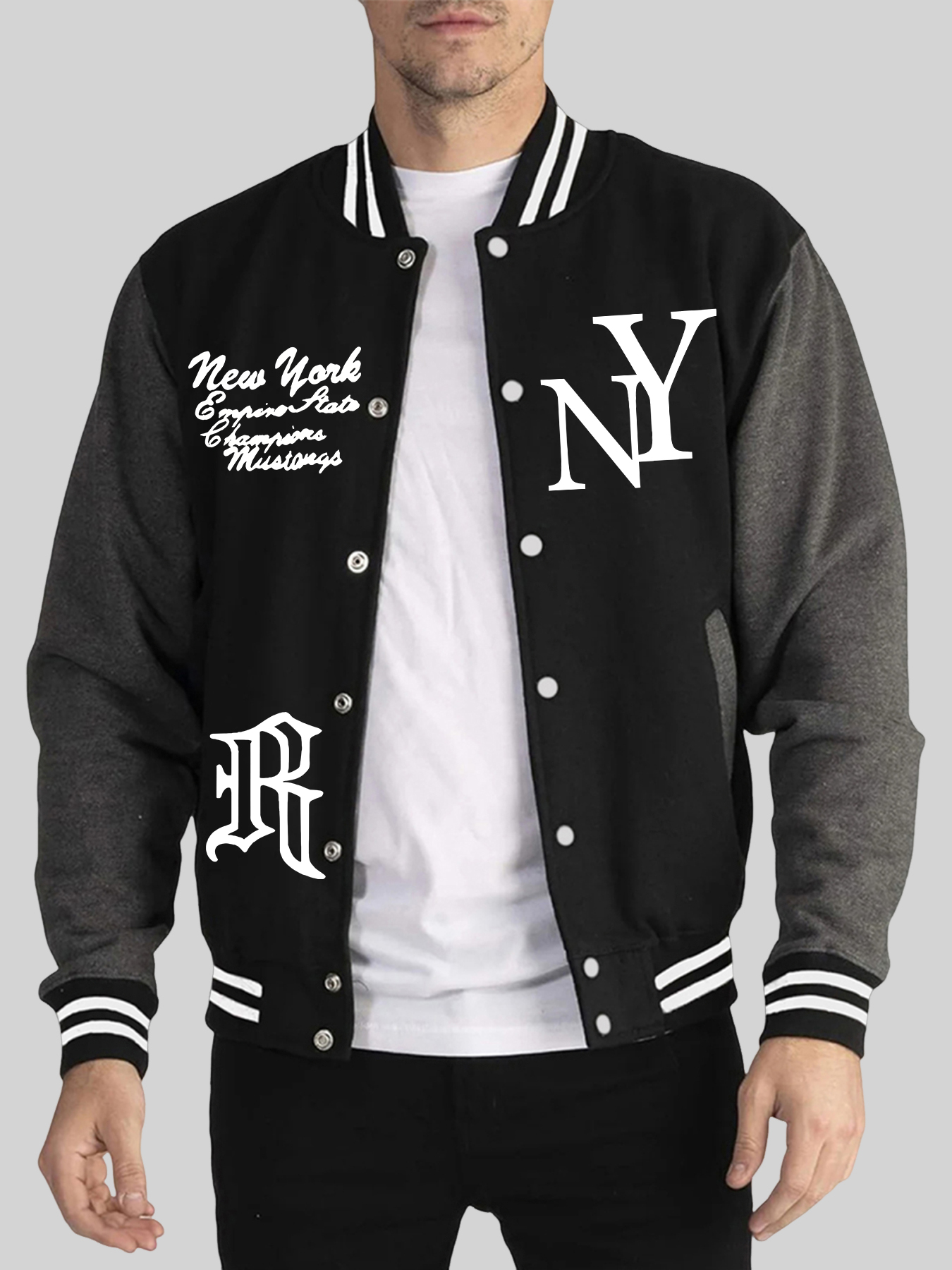 New York And R Art Letter Patt - Winter Clothing New York ulasan dan harga