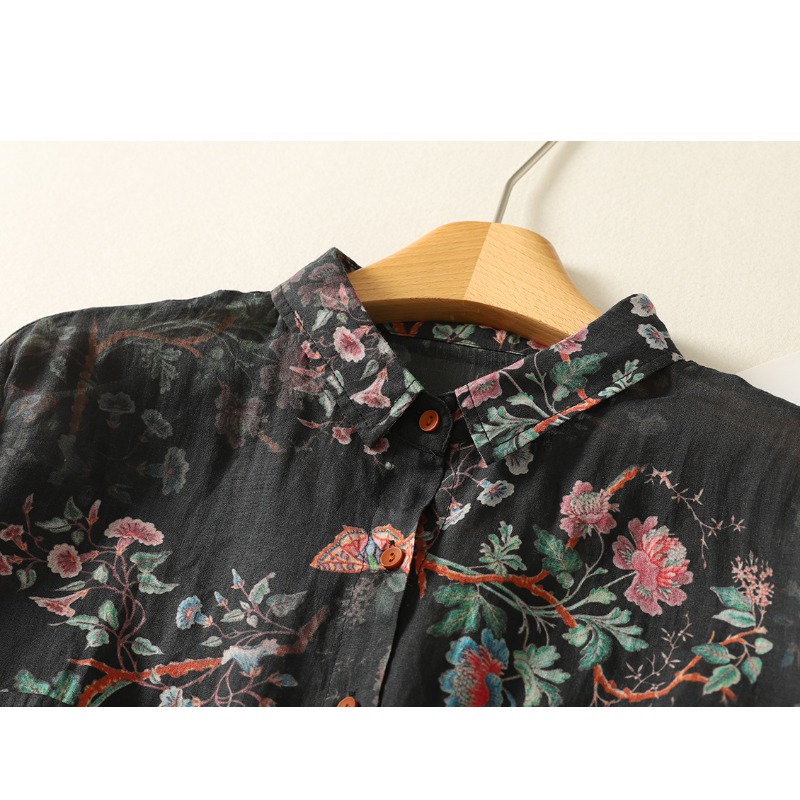 Spring New Fashion Vintage Flo - Winter Clothing Vintage ulasan dan harga