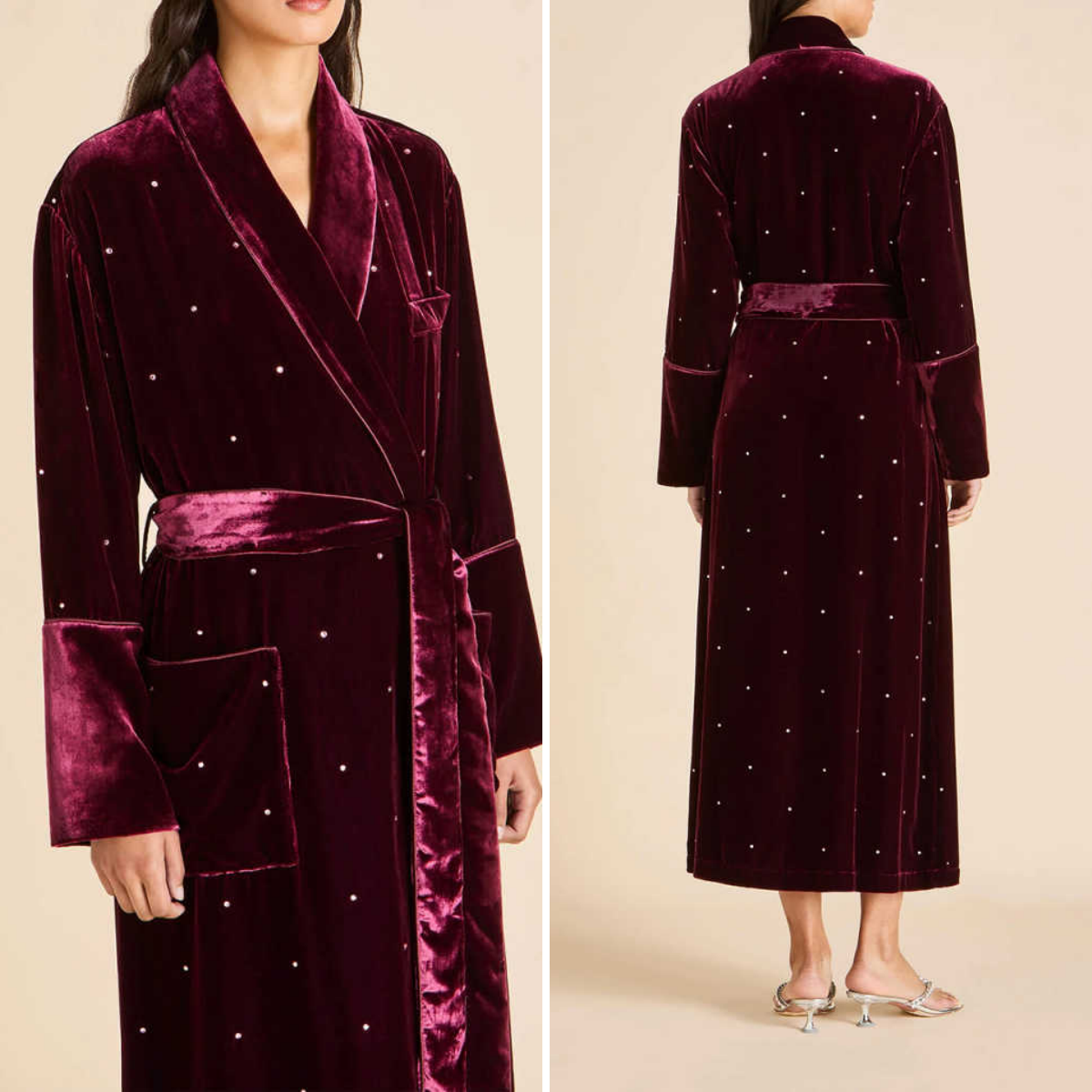 Autumn Red Velvet Wedding Dres - Winter Clothing Dress Up ulasan dan harga