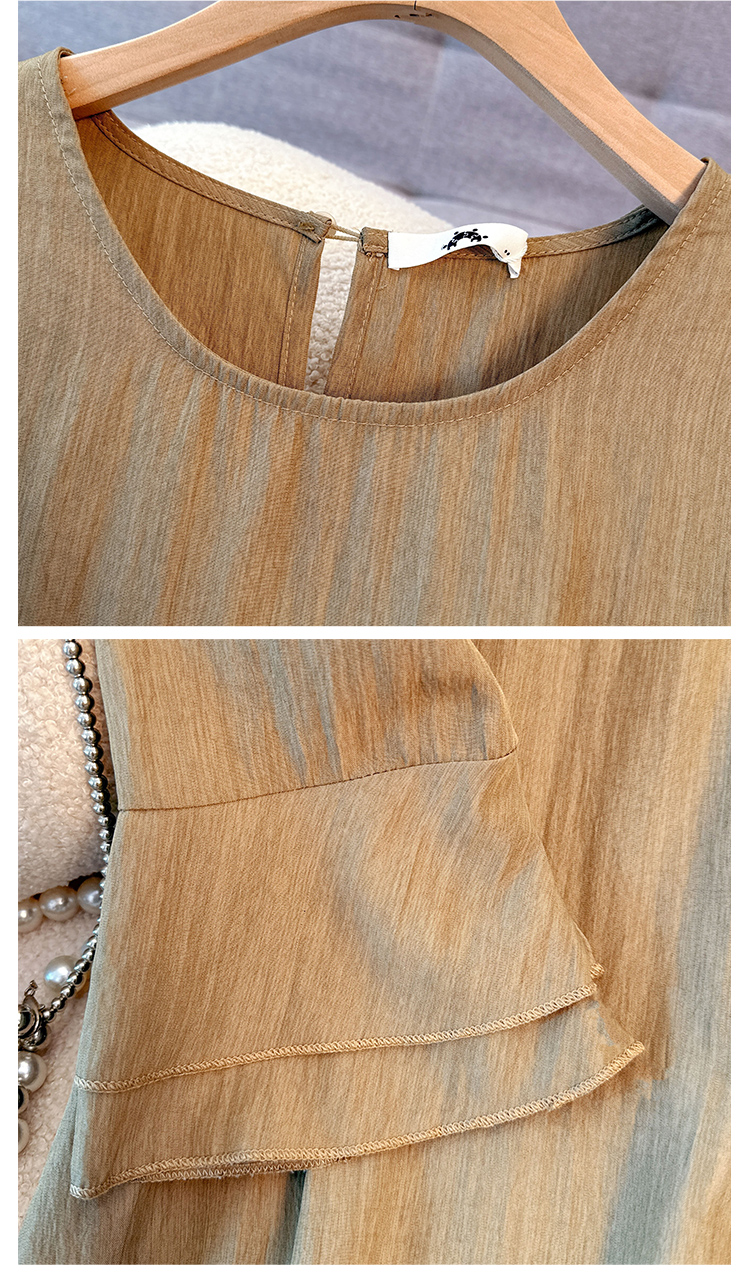 Elegant Vintage O-neck solid l - Winter Clothing Vintage ulasan dan harga