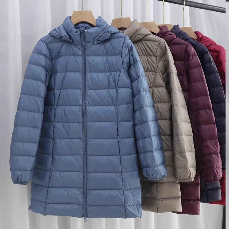 Light Down Coat Lightweight Pu - Puffer Jacket Women Down ulasan dan harga
