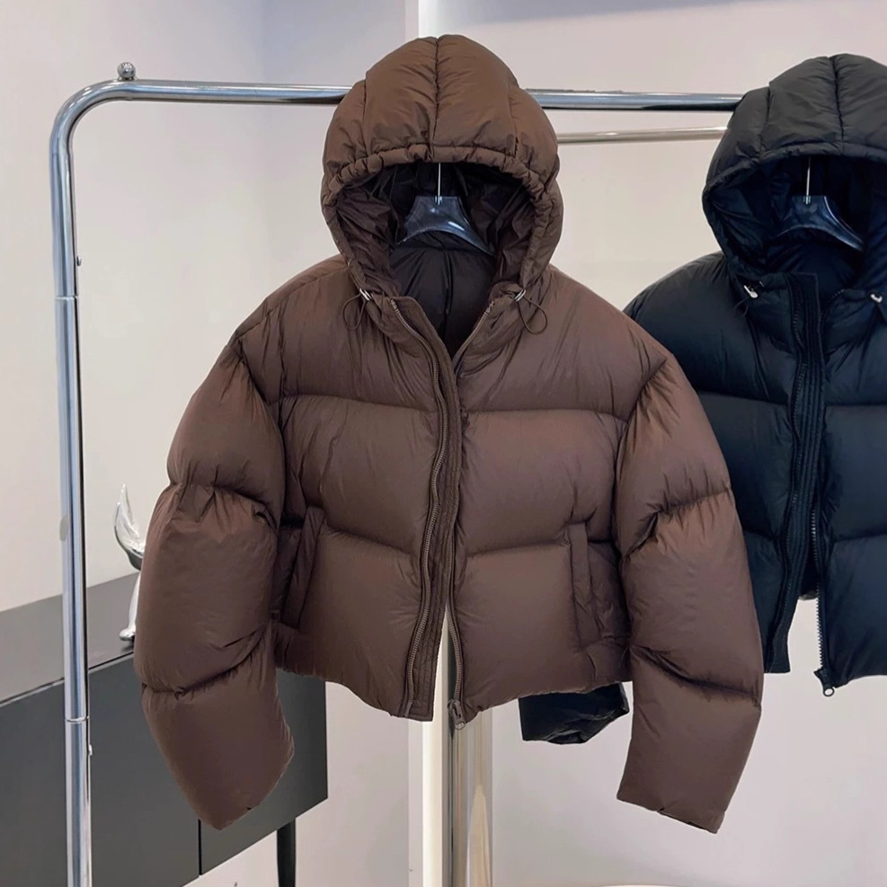 90% White Duck Down Puff Thick - Puffer Jacket Women Down ulasan dan harga
