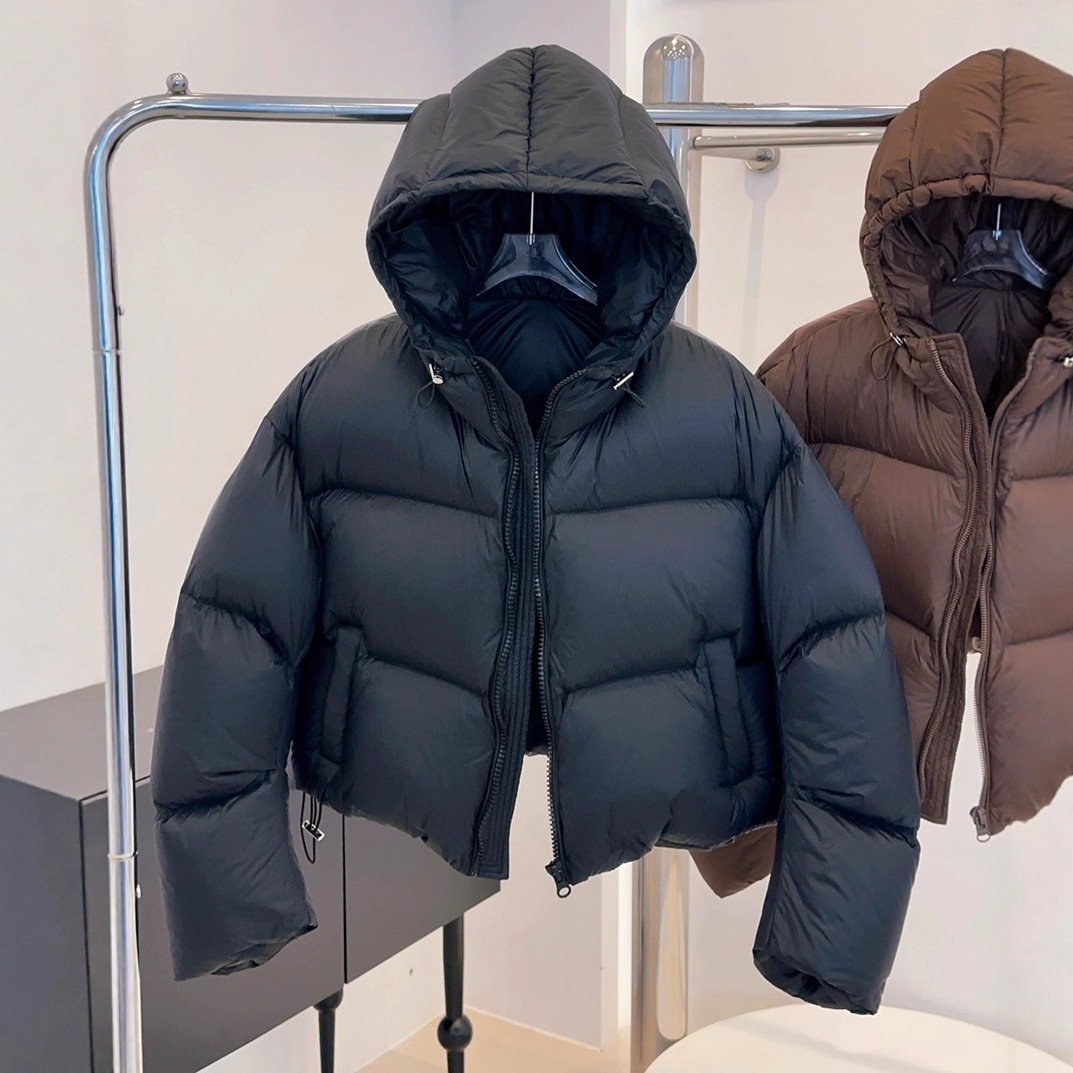 90% White Duck Down Puff Thick - Puffer Jacket Women Down ulasan dan harga