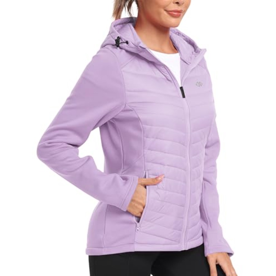 Womens Fleece Lined Softshell  - Puffer Jacket Women Down ulasan dan harga