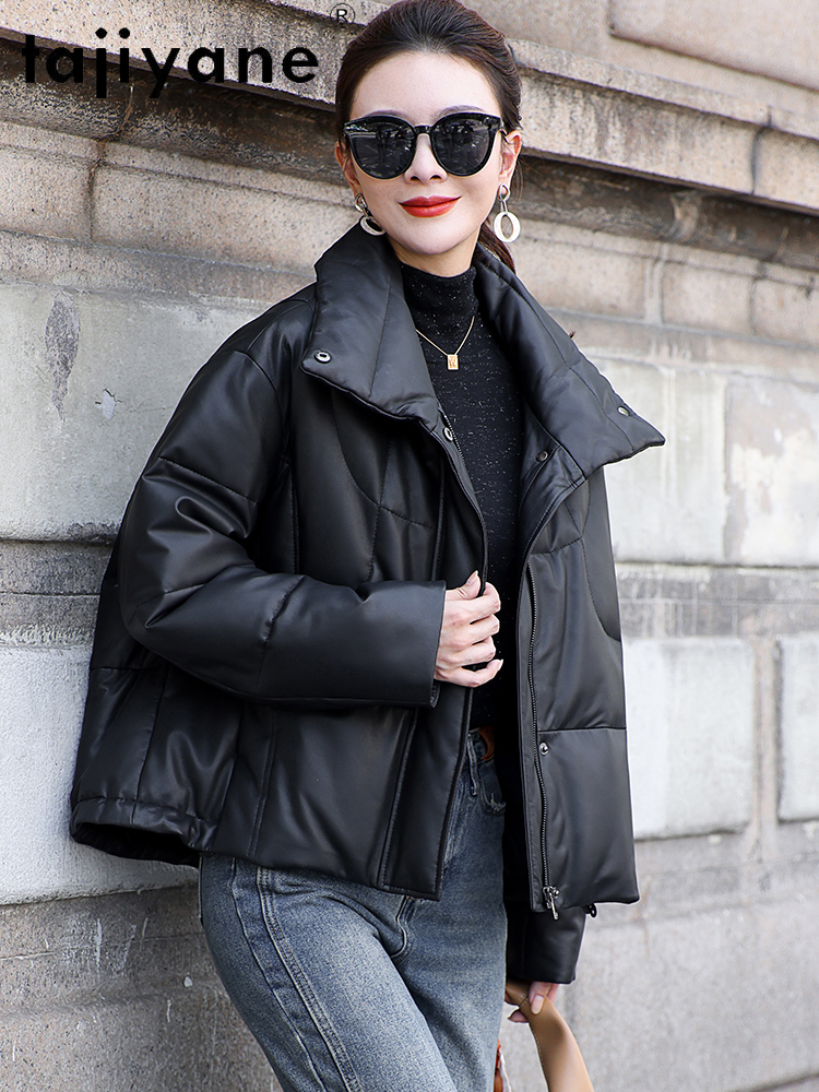 TAJIYANE Real Sheepskin Goose  - Puffer Jacket Women Down ulasan dan harga