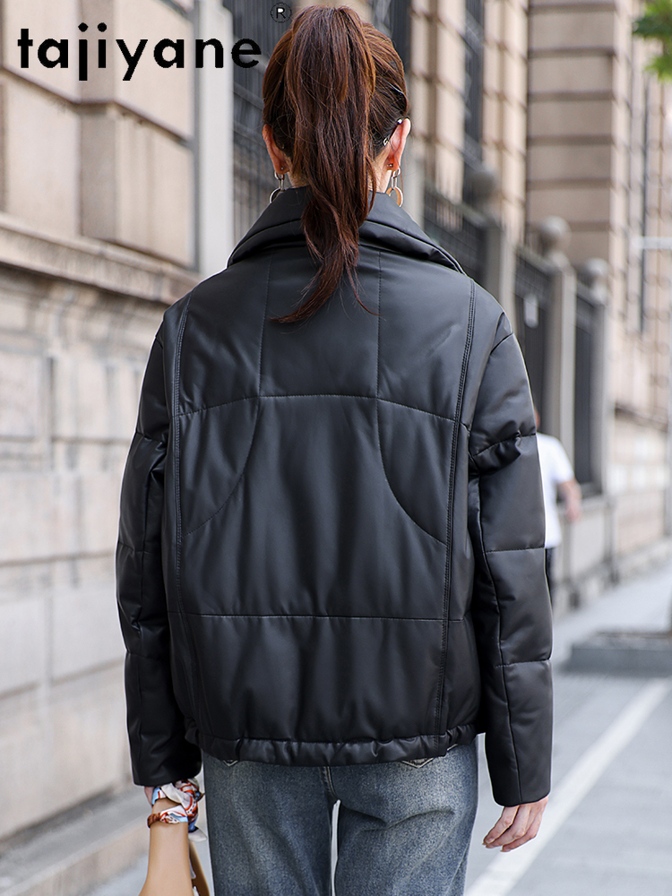 TAJIYANE Real Sheepskin Goose  - Puffer Jacket Women Down ulasan dan harga