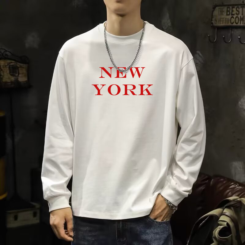 100% Pure Cotton Men Sweatshir - Winter Clothing New York ulasan dan harga