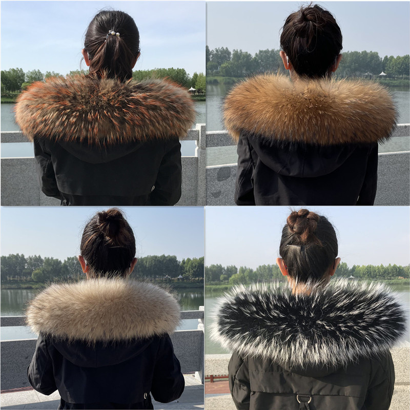 Raccoon Fur Collar Winter Supe - Winter Clothing Women Sale ulasan dan harga