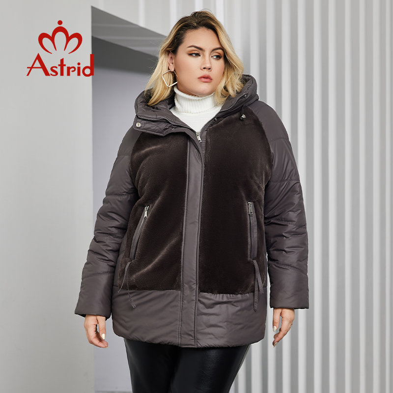 Astrid Plus Size Winter Jacket - Winter Clothing Women Sale ulasan dan harga