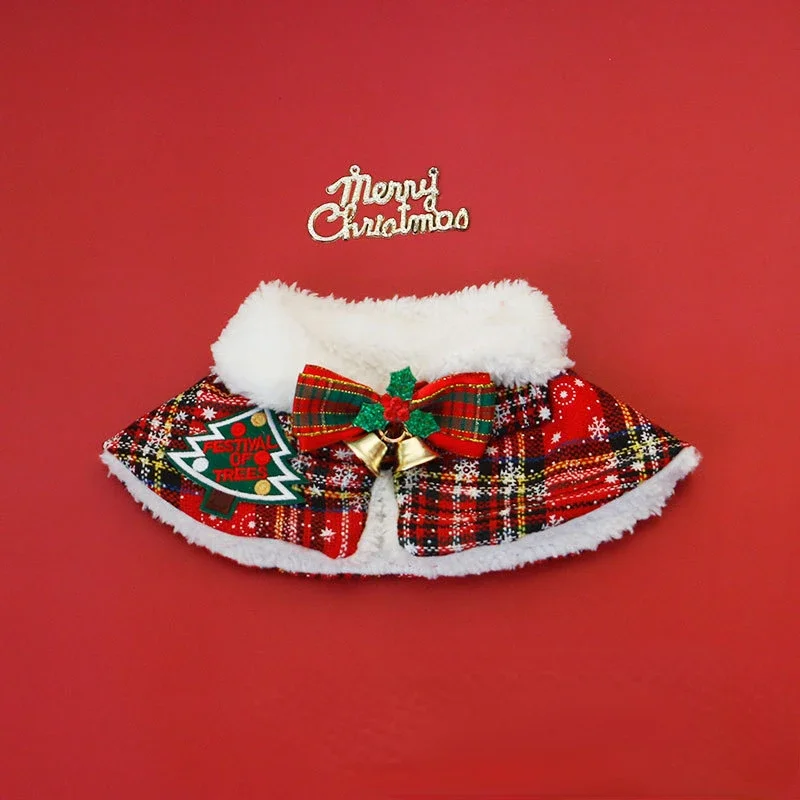 Cat Christmas Cloak Dog New Ye - Winter Clothing English ulasan dan harga