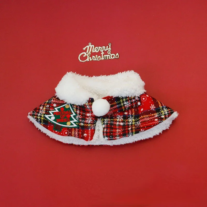 Cat Christmas Cloak Dog New Ye - Winter Clothing English ulasan dan harga