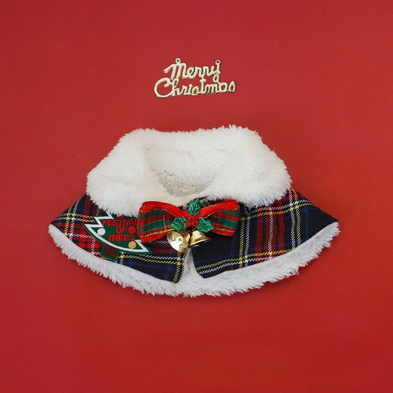Cat Christmas Cloak Dog New Ye - Winter Clothing English ulasan dan harga