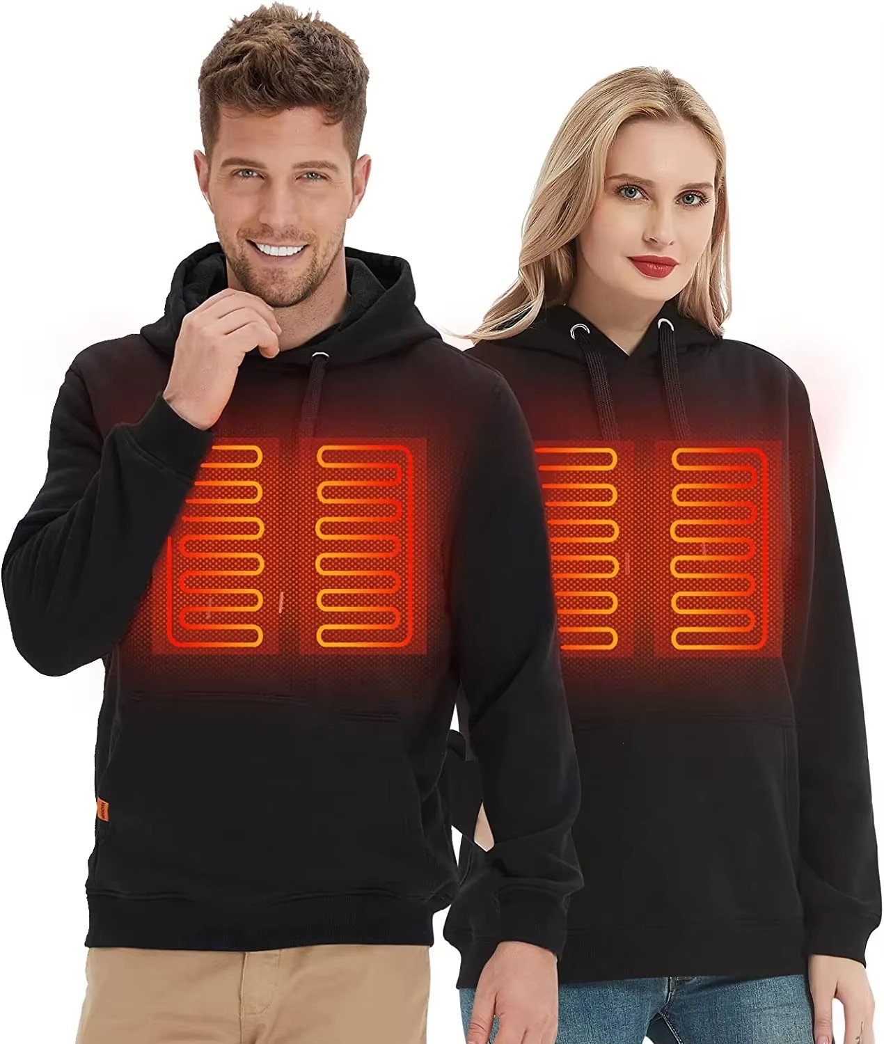 Women USB Heating Hoodies men  - Winter Clothing Women Sale ulasan dan harga