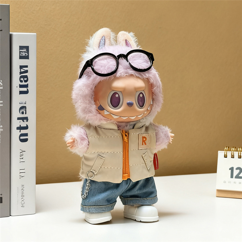 For 15 17cm Labubu Doll Solid  - Winter Clothing Outfits ulasan dan harga