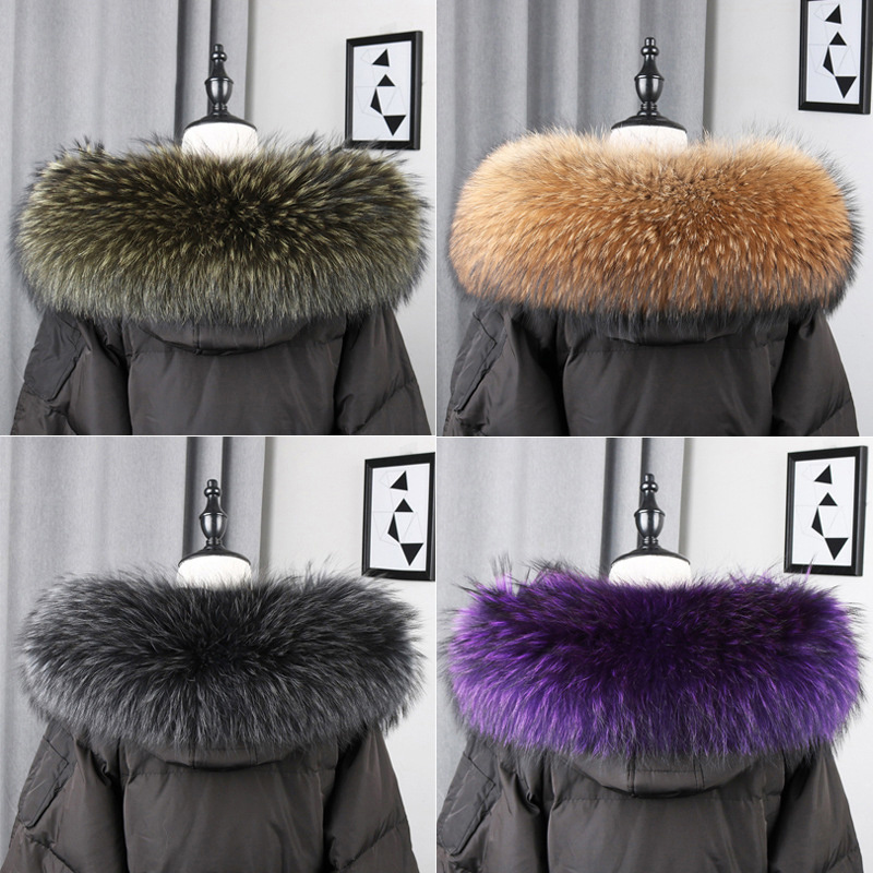 100% Real Fur Collar Coat Wint - Winter Clothing Women Sale ulasan dan harga