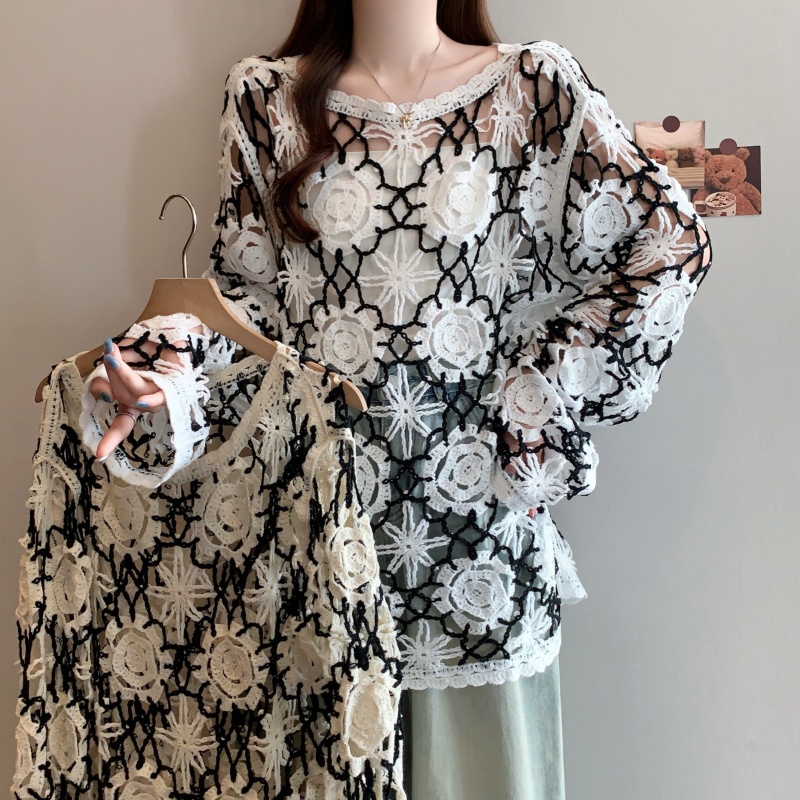 Casual Long Sleeve Pullover El - Winter Clothing Outfits ulasan dan harga
