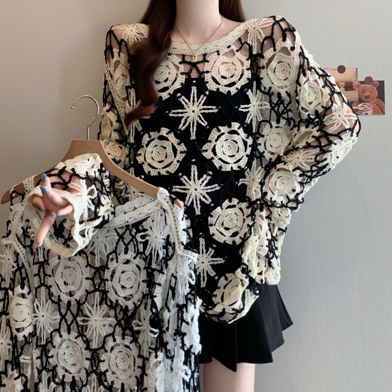 Casual Long Sleeve Pullover El - Winter Clothing Outfits ulasan dan harga