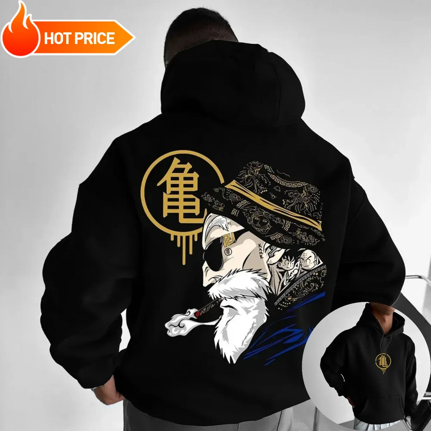 Master Roshi Dragon Ball Saiya - Winter Clothing Vintage ulasan dan harga
