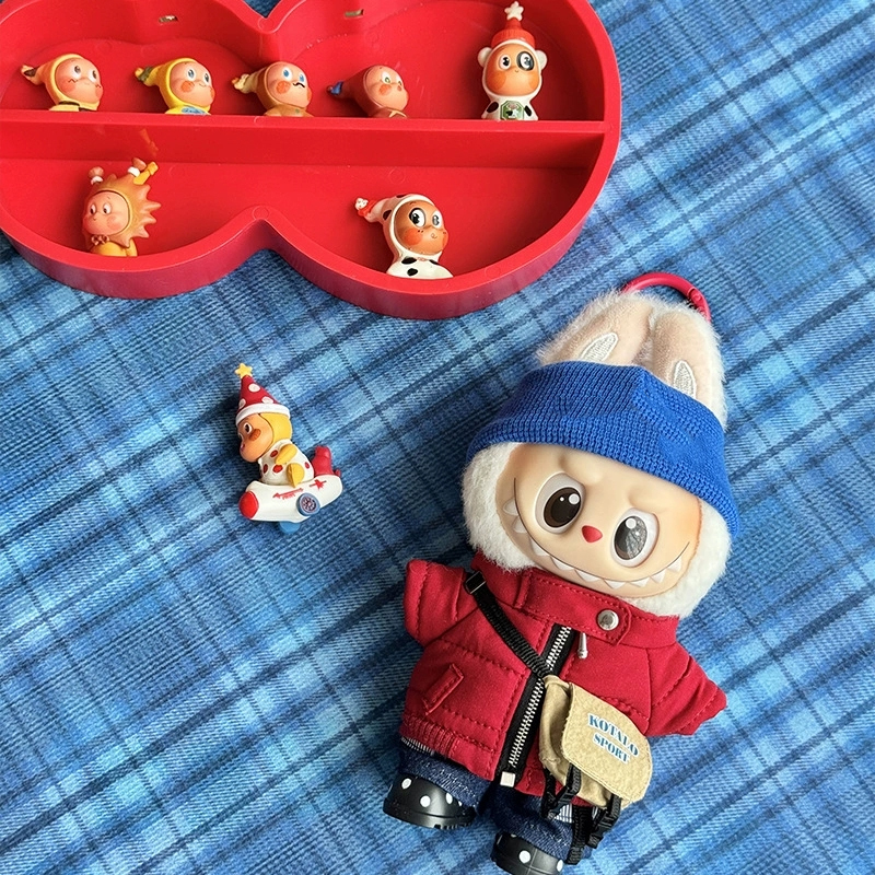 For 15 17cm Labubu Doll Winter - Winter Clothing Outfits ulasan dan harga