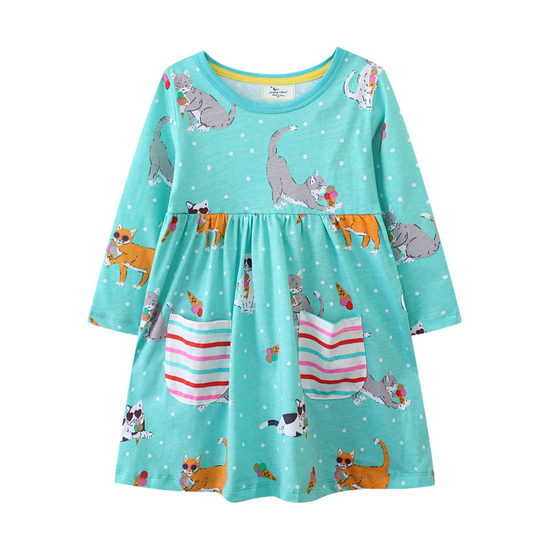Jumping Meters 2-7T Girls Dres - Winter Clothing Activities For Toddlers ulasan dan harga