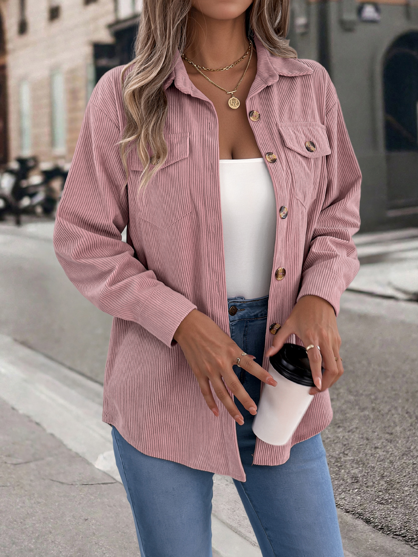 Autumn Winter Casual Single Br - Winter Clothing Women Sale ulasan dan harga
