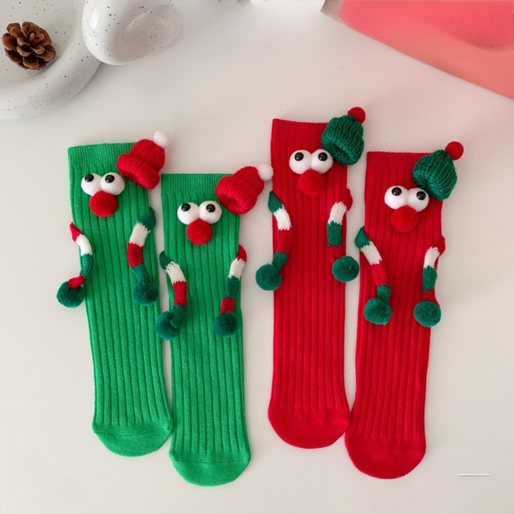 Funny Kid's Christmas Socks Cu - Winter Clothing Leg Warmers ulasan dan harga