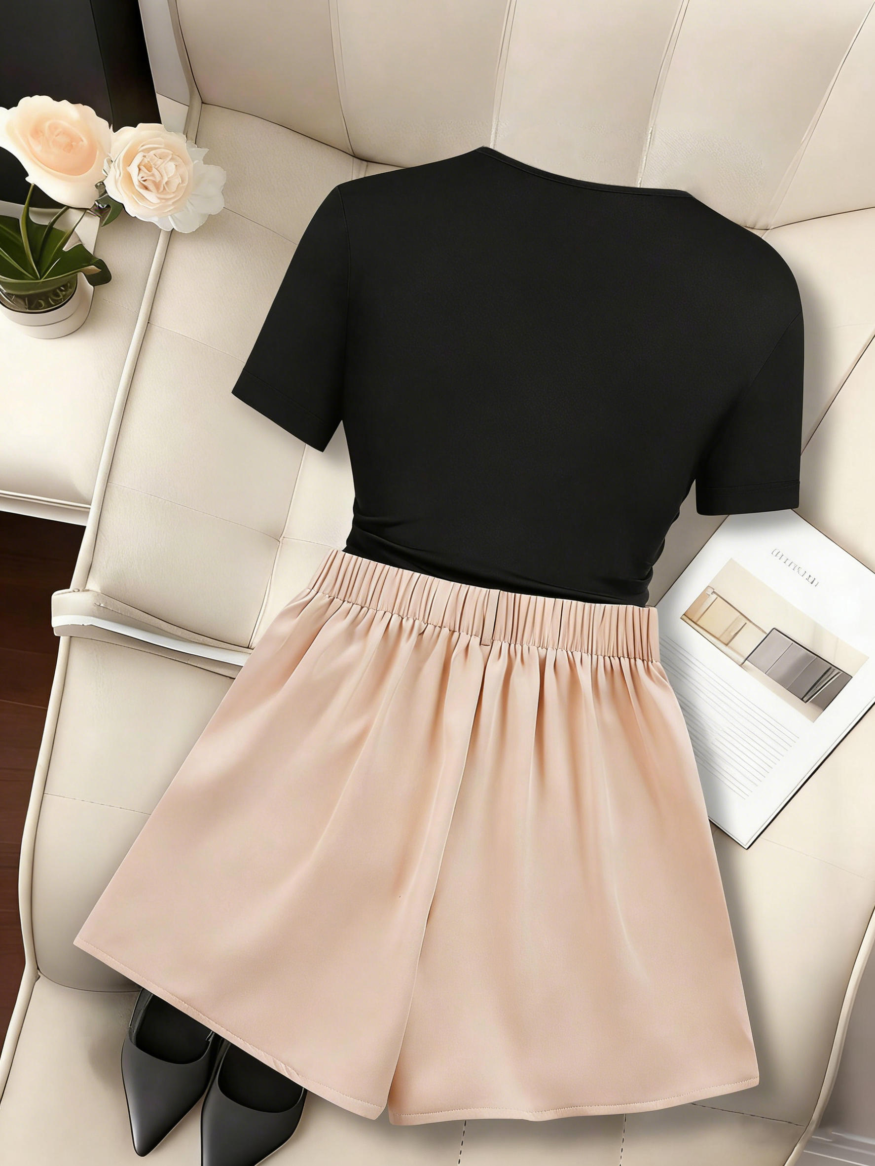 Ladies Elegant Decorative Butt - Winter Clothing Outfits ulasan dan harga